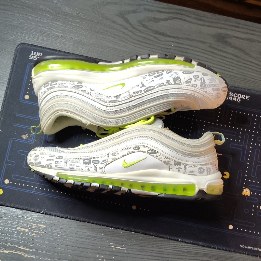 Nike Air Max 97 with Neon Green Highlights
